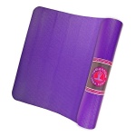 Yogamat 66x185x0.5cm, kleur paars